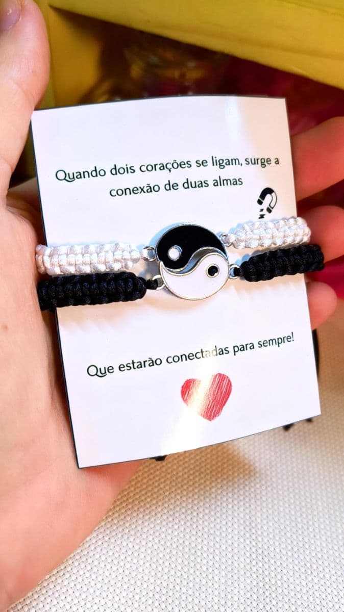 Pulseira Yin Yang✨☯️