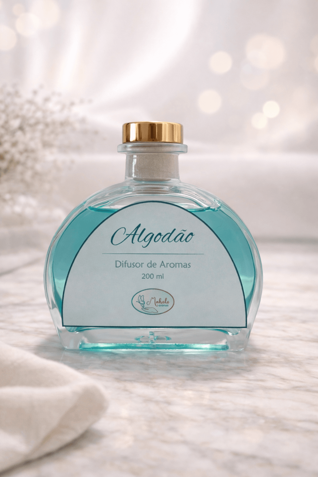 Difusor de Aromas 200 ml - Algodão