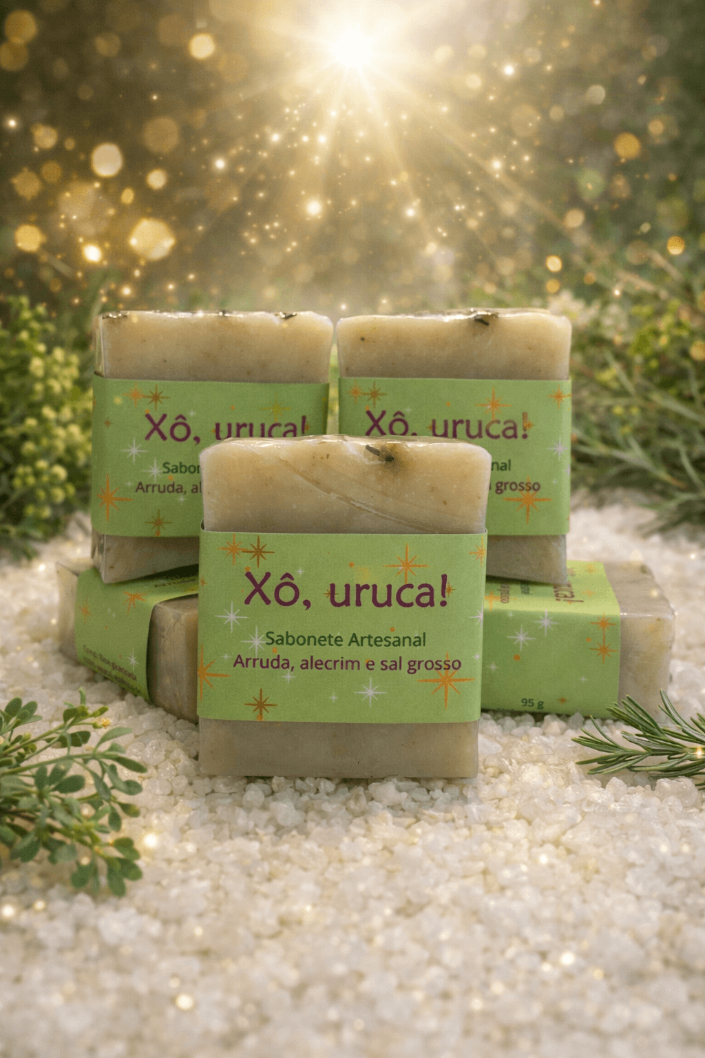 Sabonete Artesanal Xô, uruca!
