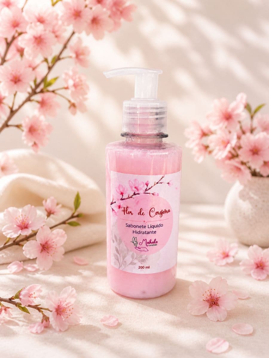 Sabonete Líquido de Flor de Cerejeira