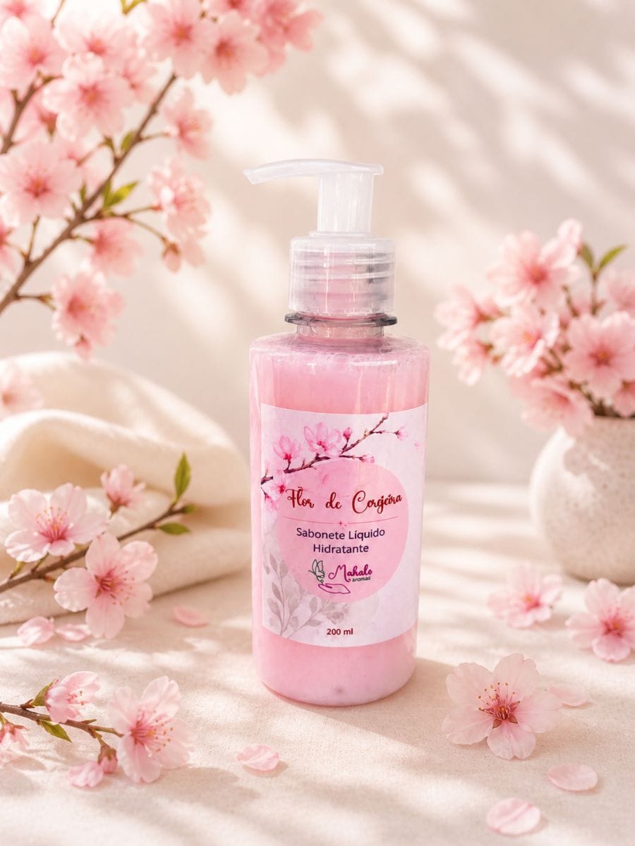 Sabonete Líquido de Flor de Cerejeira