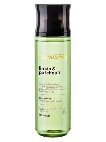 Body Splash Inspirado no Limão e Patchouli - 30ml