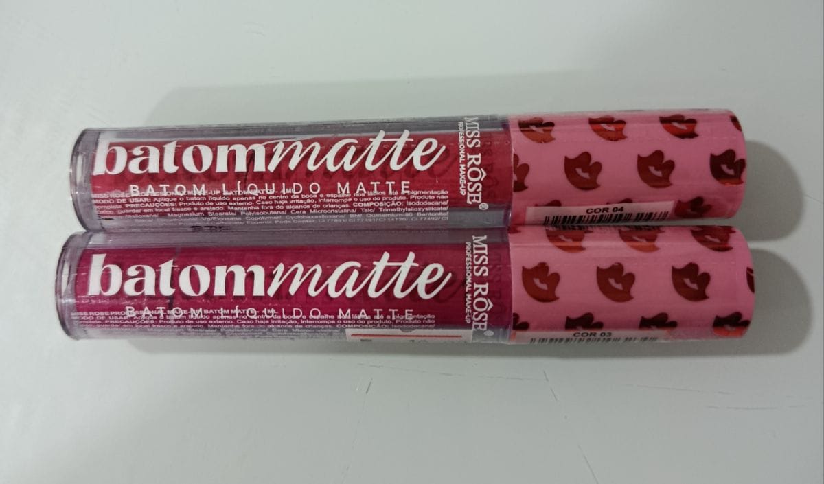 Batom líquido matte