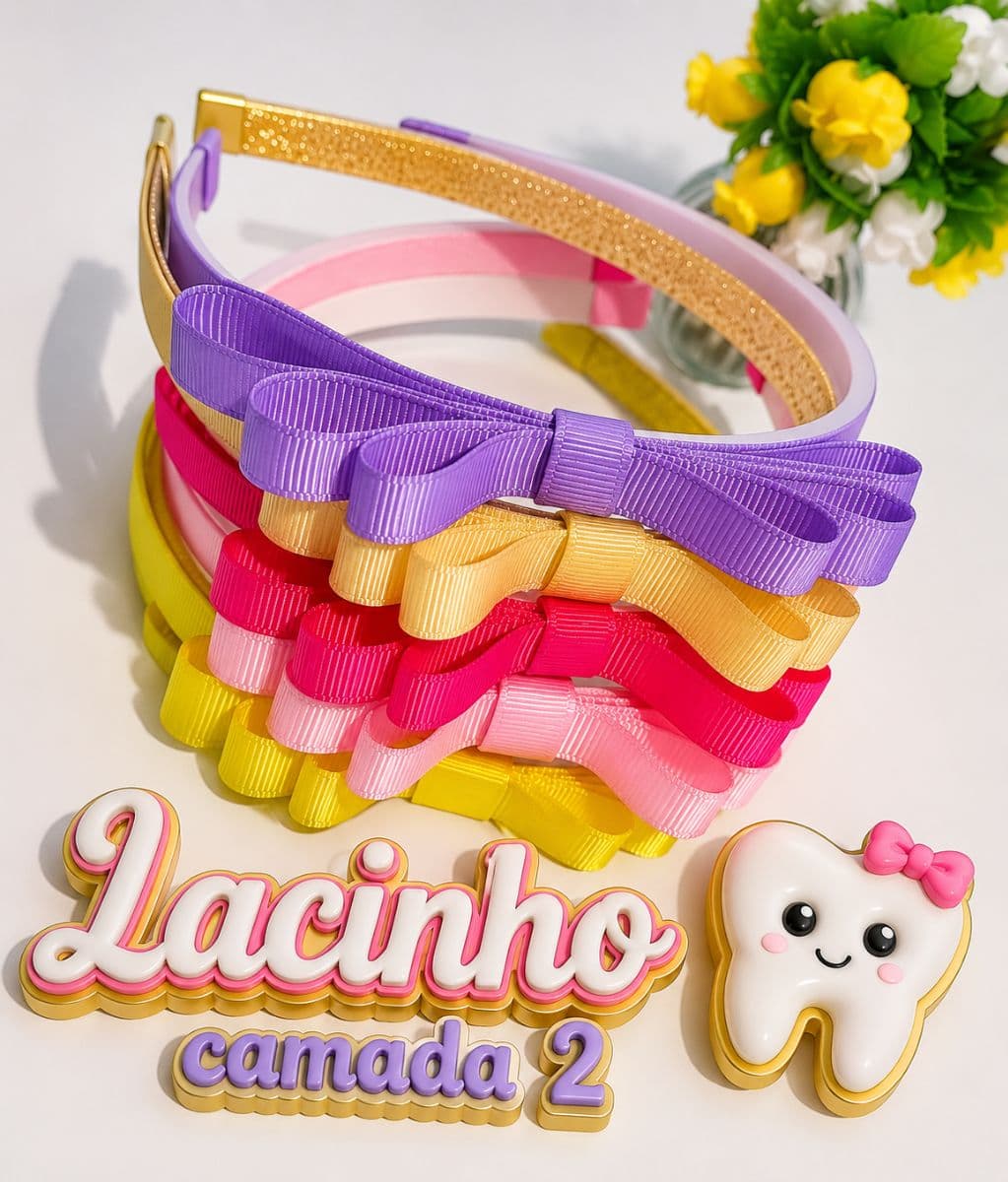 Tiara Lacinho camada 2