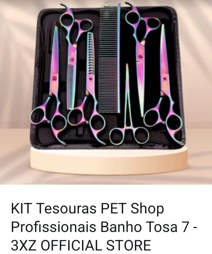 Kit de tesouras