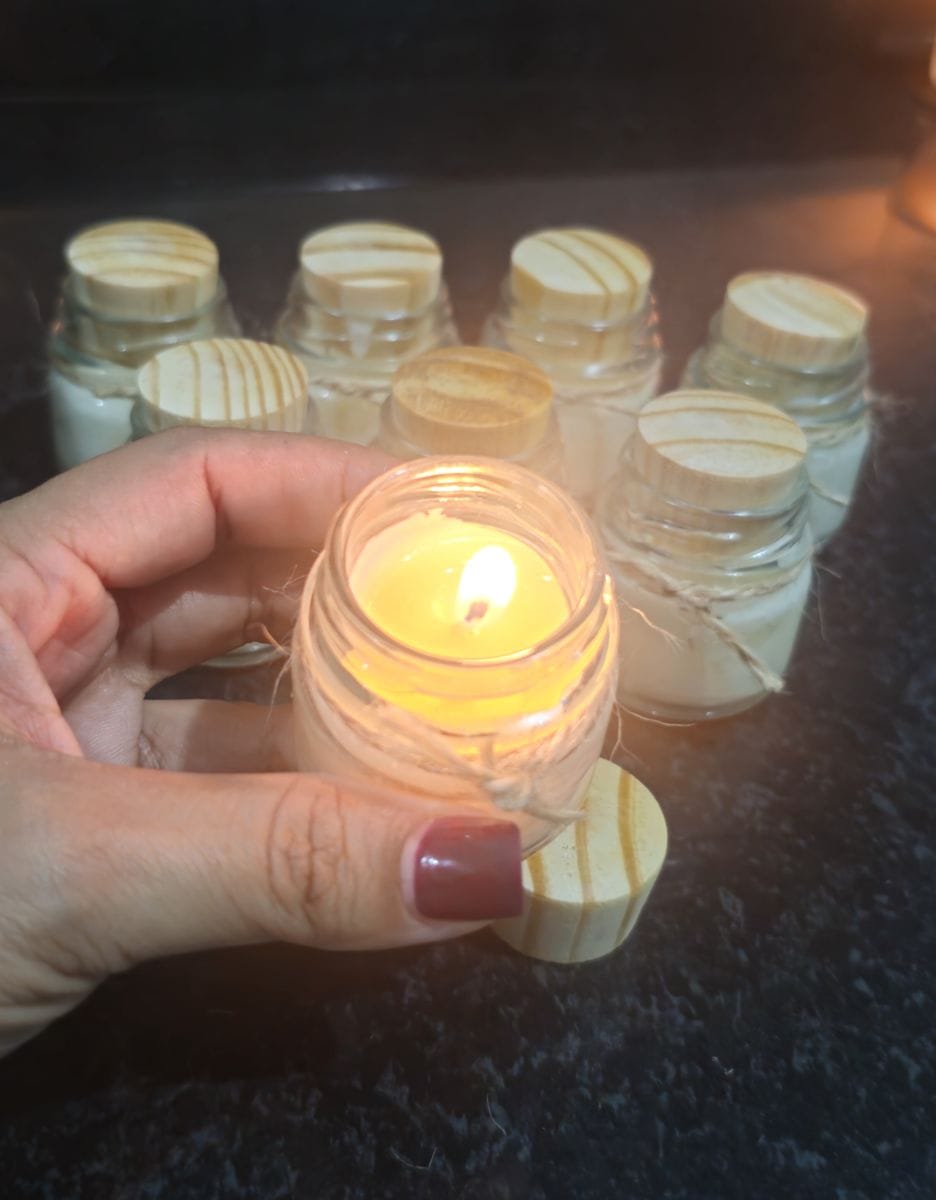 Vela aromática potinho