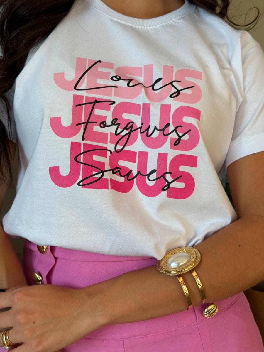 T-shirt Jesus loves