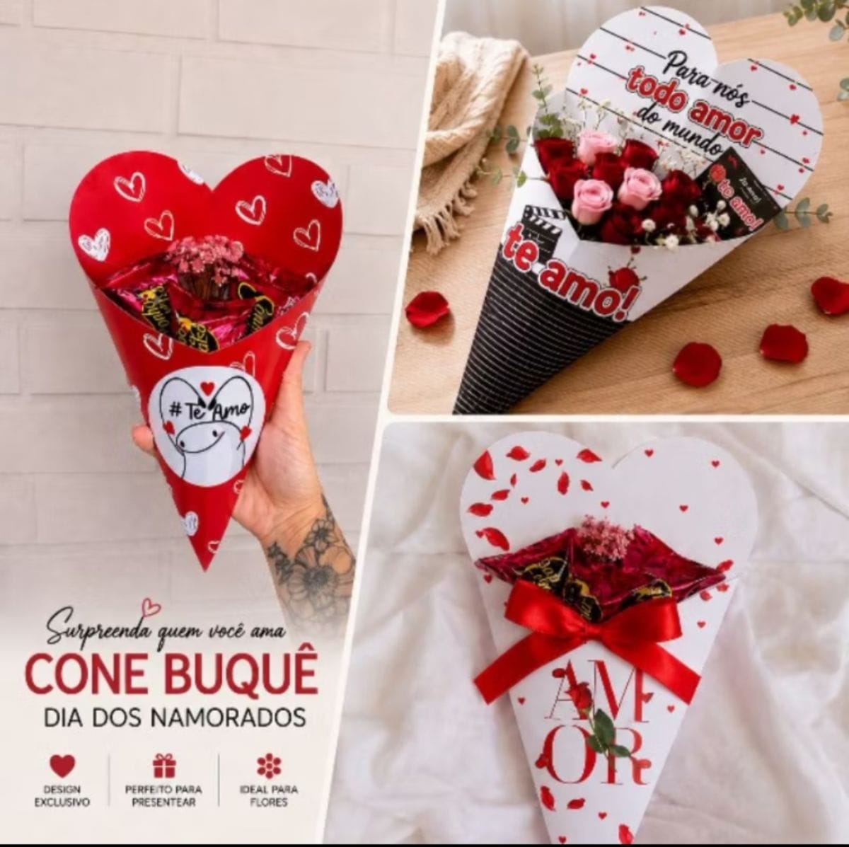 Cone para presentear alguém especial