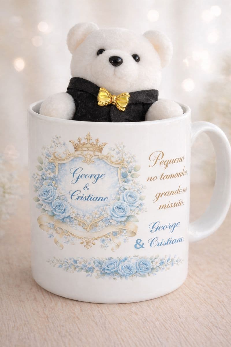 Canecas de porcelanas