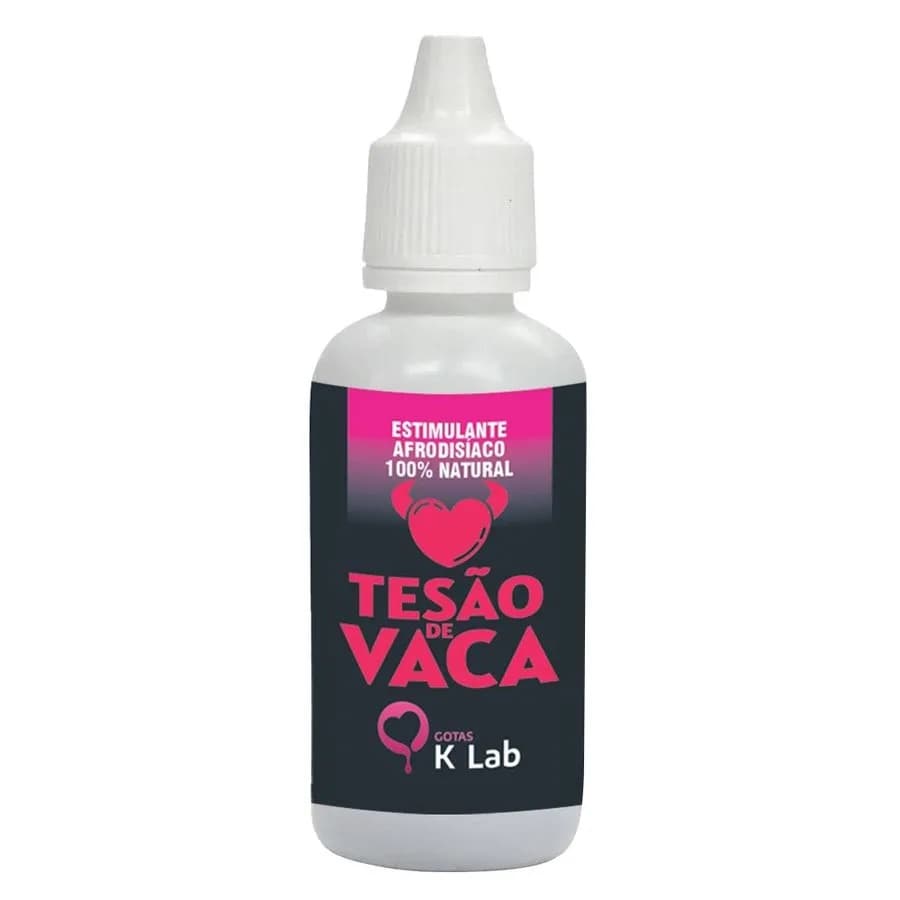 TESÃO DE VACA ESTIMULANTE AFRODISÍACO NATURAL 20ML K-LAB