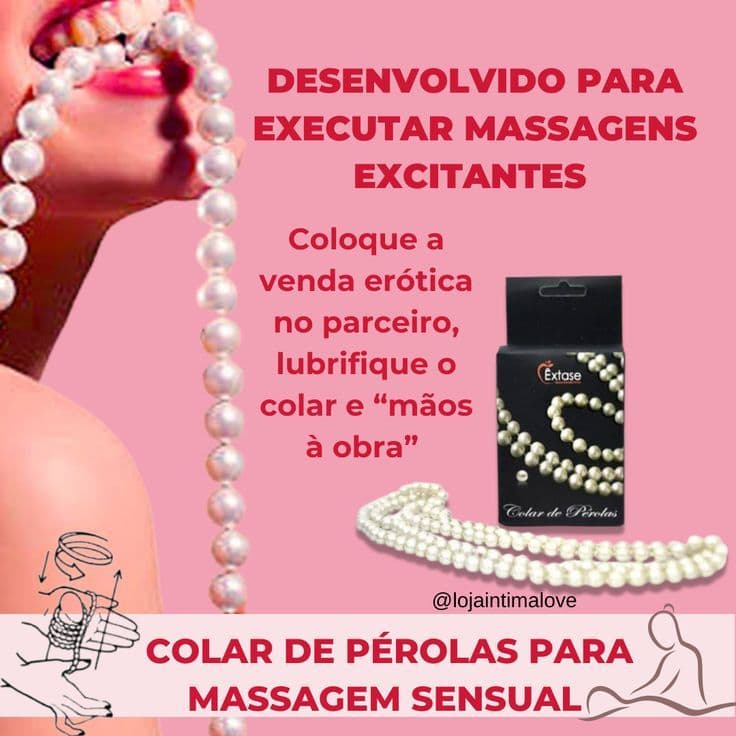 Colar de perolas