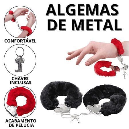 Algemas de pelúcia
