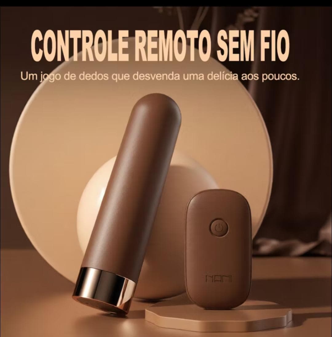 Vibrador controle sem fio