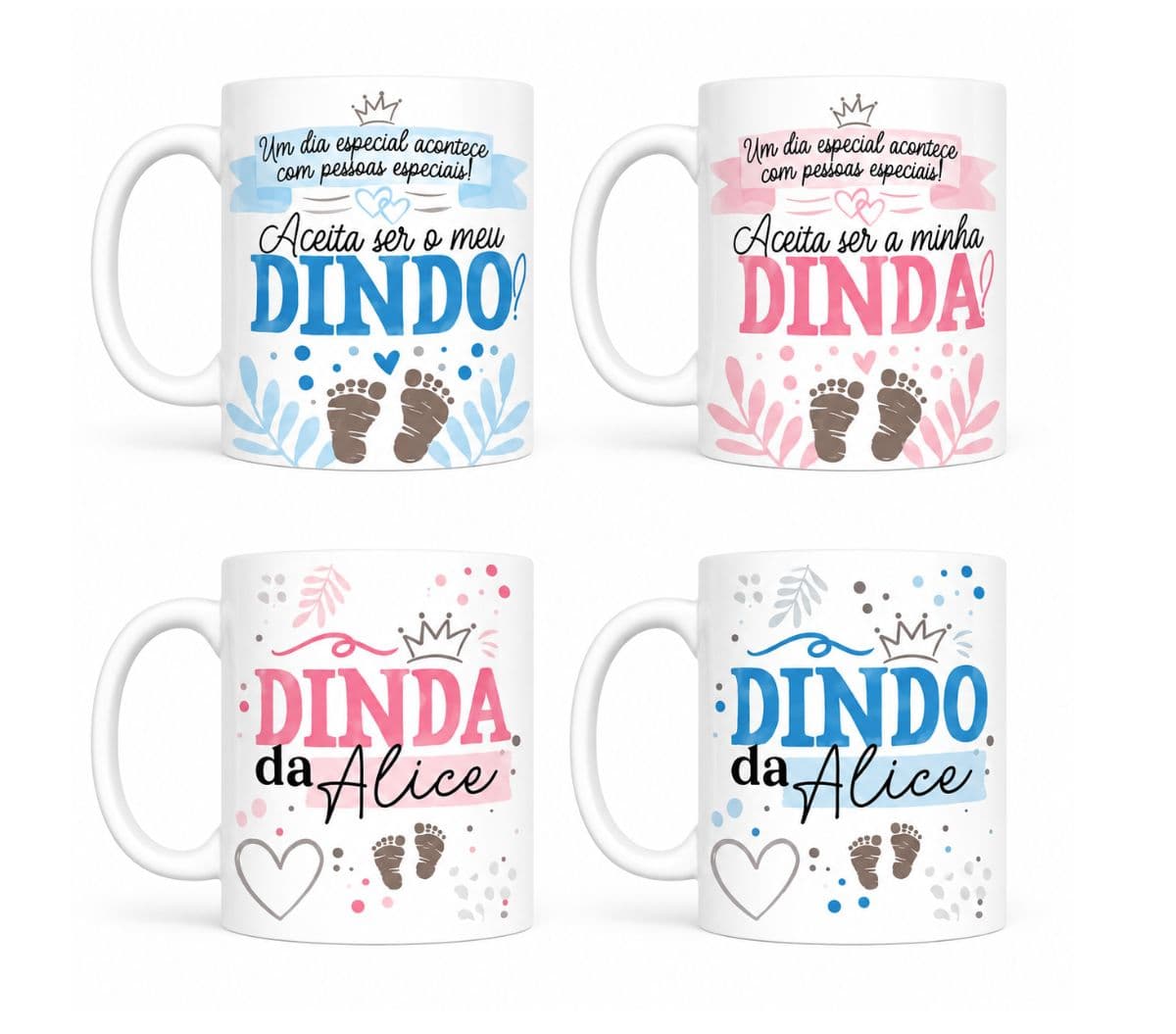 Caneca porcelana