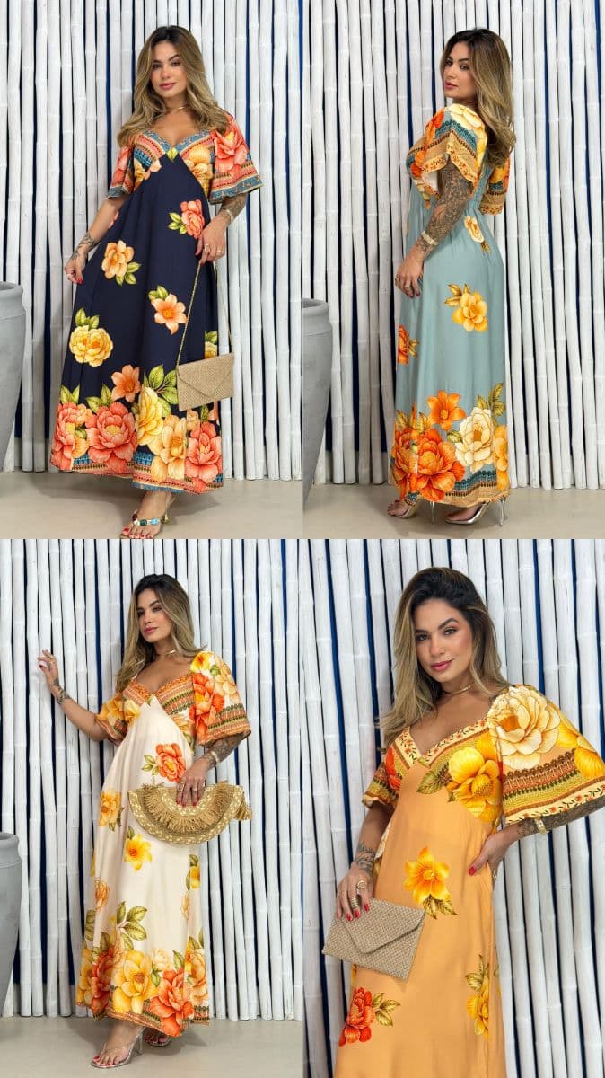VESTIDO LONGO TYRA