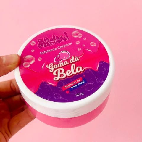 Esfoliante Corporal Goma da Bela Cheirinho de Tutti-Frutti 180g - QBelaManuela