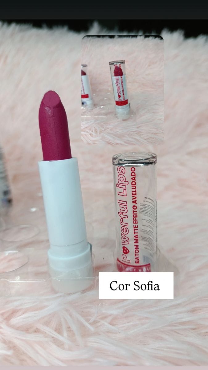 Batom Forever You Powerful Lips cor Sofia