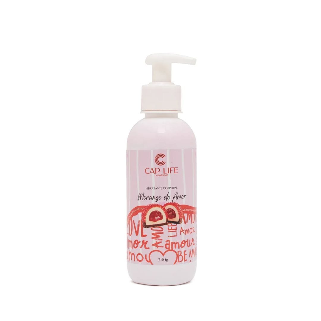 Hidratante Corporal Morango do Amor 240g - Cap Life