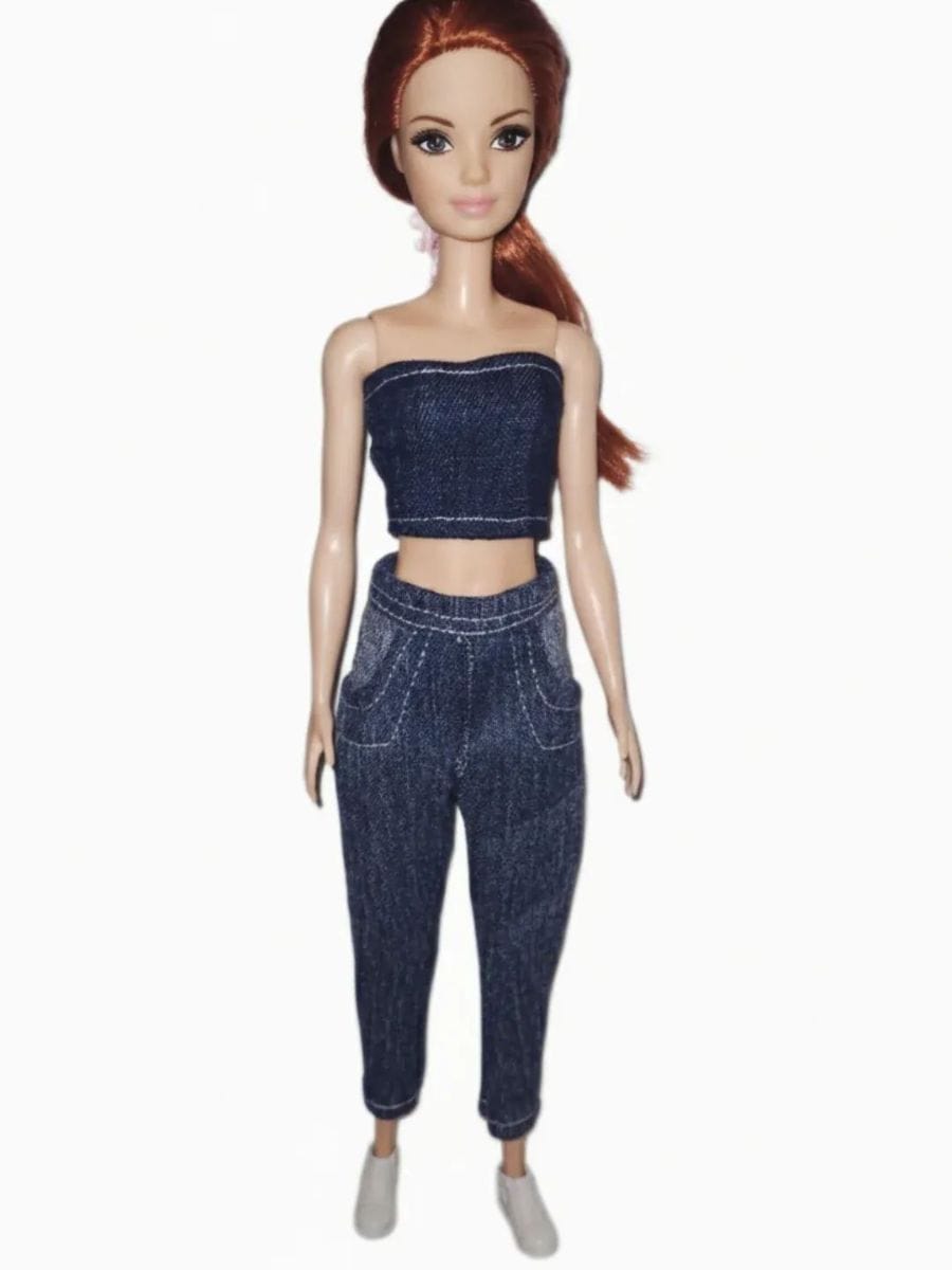 Conjunto jeans para Barbie