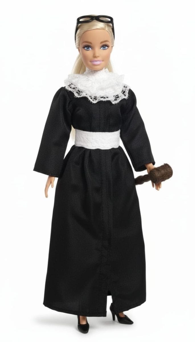 Roupa de Juíza para boneca